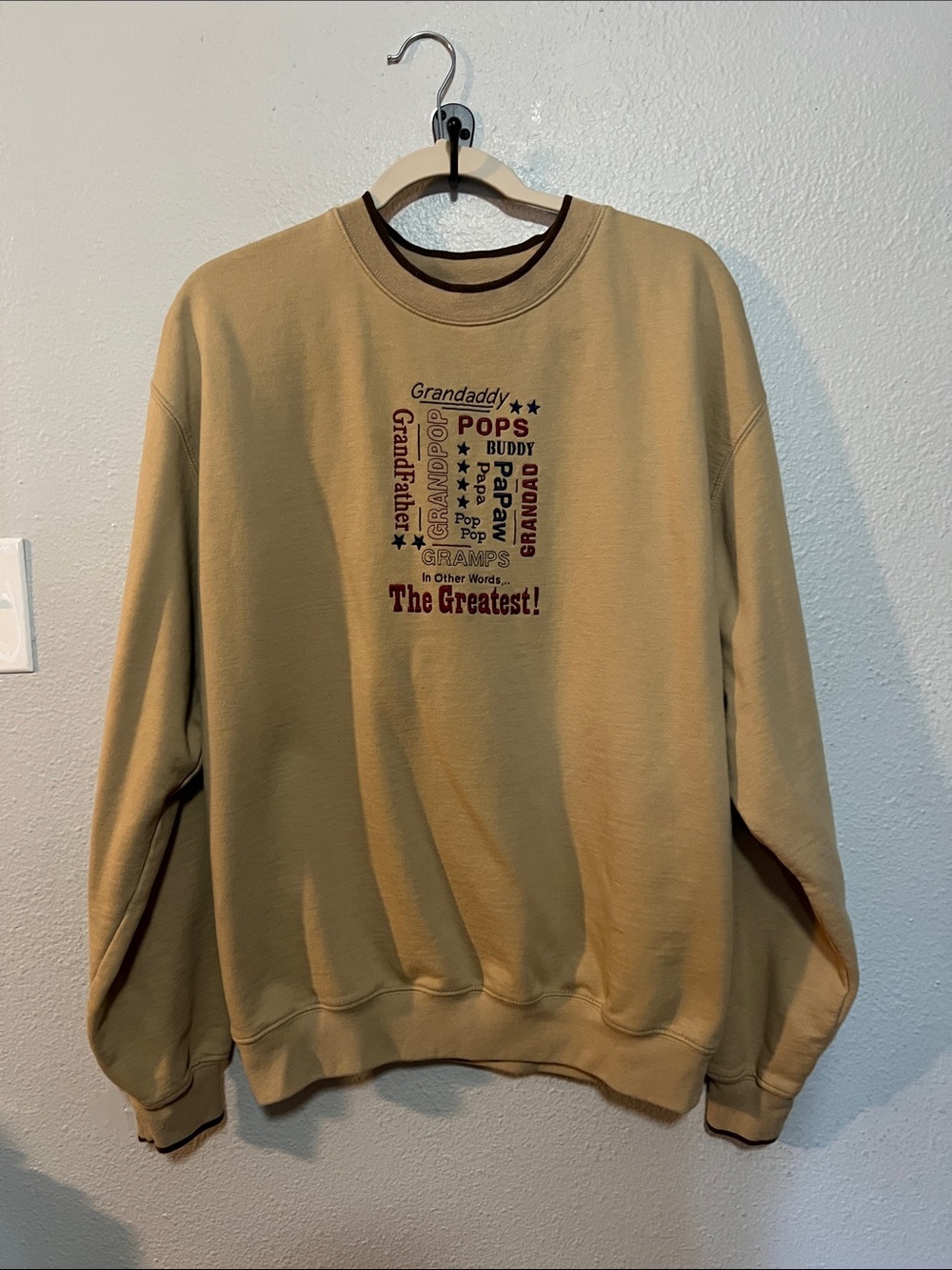 Vintage the greatest Gramps pullover crewneck size L